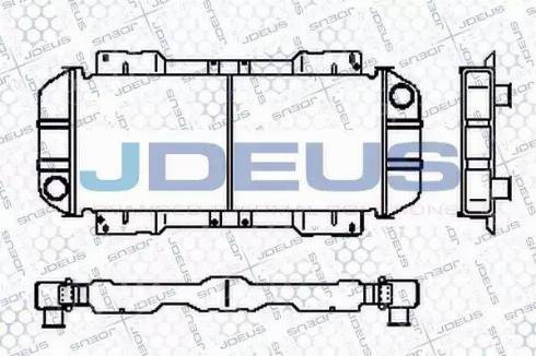 Jdeus RA0120331 - Radiatore, Raffreddamento motore autozon.pro