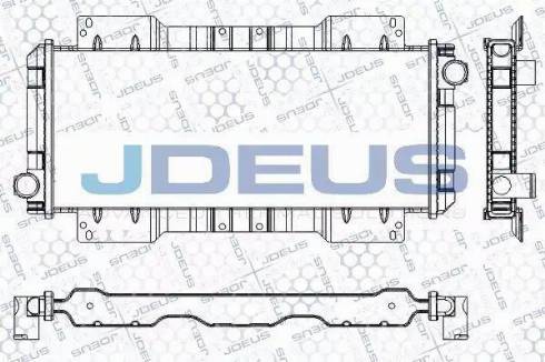 Jdeus RA0120741 - Radiatore, Raffreddamento motore autozon.pro