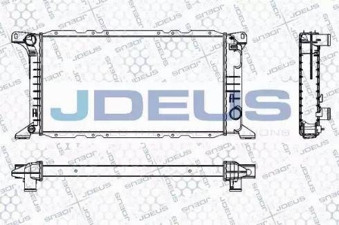 Jdeus RA0120780 - Radiatore, Raffreddamento motore autozon.pro