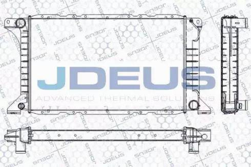 Jdeus RA0120770 - Radiatore, Raffreddamento motore autozon.pro