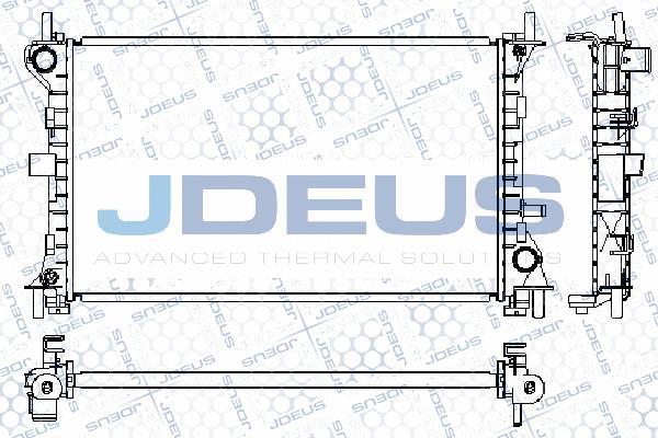 Jdeus RA0121050 - Radiatore, Raffreddamento motore autozon.pro