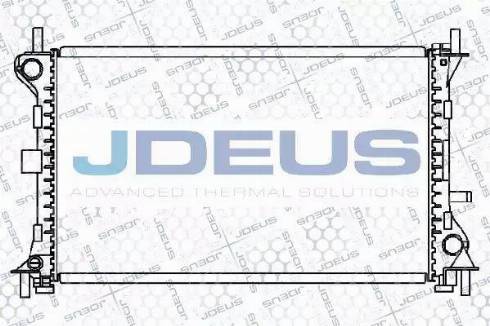 Jdeus RA0121060 - Radiatore, Raffreddamento motore autozon.pro