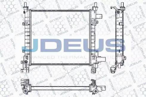 Jdeus RA0121001 - Radiatore, Raffreddamento motore autozon.pro