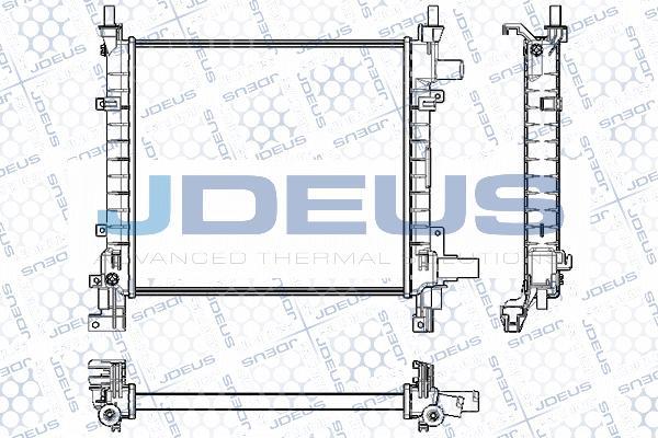 Jdeus RA0121002 - Radiatore, Raffreddamento motore autozon.pro