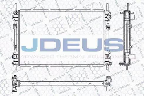 Jdeus RA0121010 - Radiatore, Raffreddamento motore autozon.pro