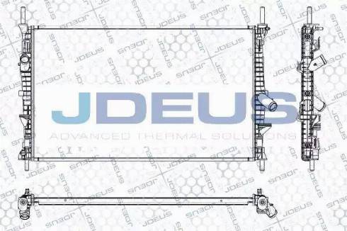 Jdeus RA0121250 - Radiatore, Raffreddamento motore autozon.pro