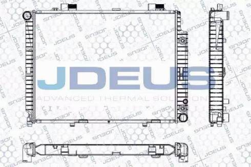 Jdeus RA0170650 - Radiatore, Raffreddamento motore autozon.pro