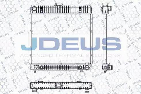 Jdeus RA0170051 - Radiatore, Raffreddamento motore autozon.pro