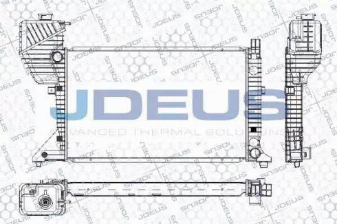 Jdeus RA0170860 - Radiatore, Raffreddamento motore autozon.pro