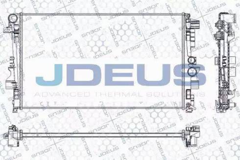 Jdeus RA0170780 - Radiatore, Raffreddamento motore autozon.pro