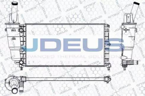 Jdeus RA0360060 - Radiatore, Raffreddamento motore autozon.pro