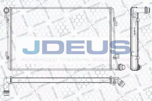 Jdeus RA0300500 - Radiatore, Raffreddamento motore autozon.pro