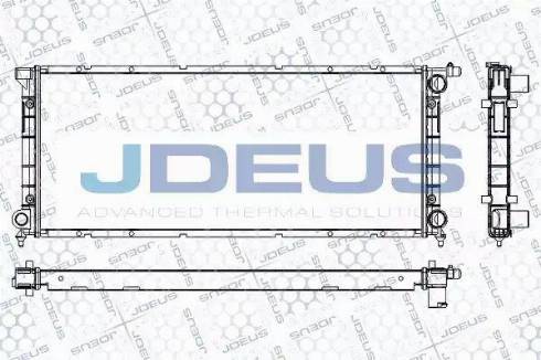 Jdeus RA0300301 - Radiatore, Raffreddamento motore autozon.pro