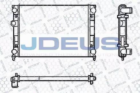 Jdeus RA0300380 - Radiatore, Raffreddamento motore autozon.pro