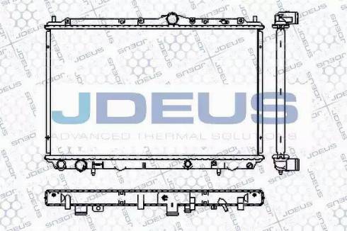 Jdeus RA0310491 - Radiatore, Raffreddamento motore autozon.pro