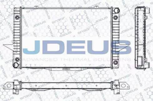 Jdeus RA0310480 - Radiatore, Raffreddamento motore autozon.pro