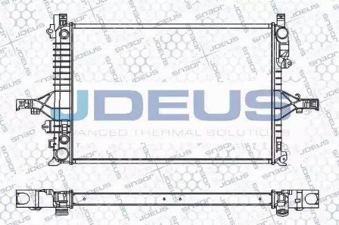 Jdeus RA0310540 - Radiatore, Raffreddamento motore autozon.pro