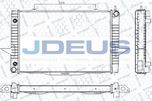 Jdeus RA0310550 - Radiatore, Raffreddamento motore autozon.pro