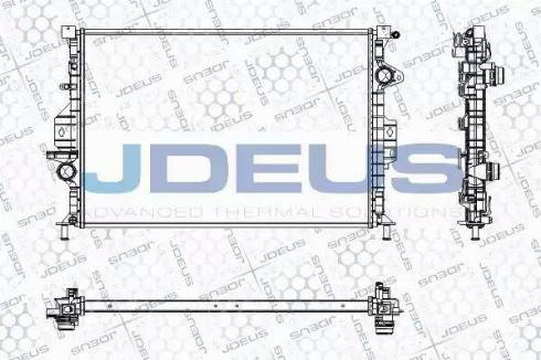 Jdeus RA0310560 - Radiatore, Raffreddamento motore autozon.pro