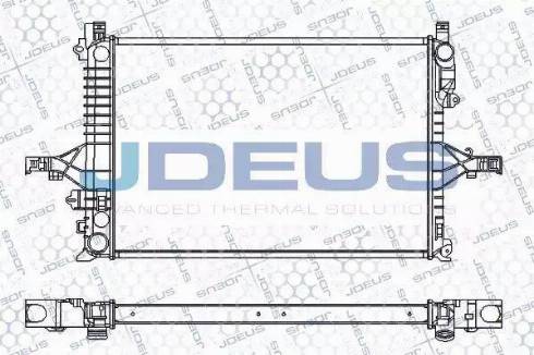 Jdeus RA0310530 - Radiatore, Raffreddamento motore autozon.pro