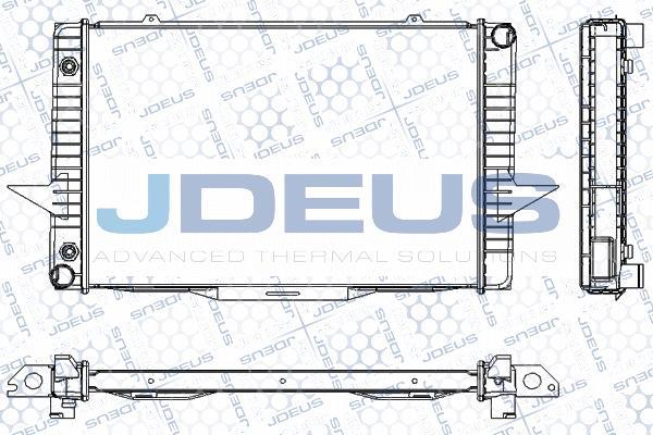 Jdeus RA0310370 - Radiatore, Raffreddamento motore autozon.pro