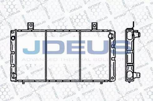 Jdeus RA0240020 - Radiatore, Raffreddamento motore autozon.pro