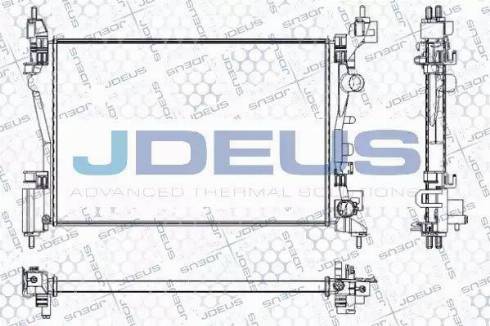 Jdeus RA0200950 - Radiatore, Raffreddamento motore autozon.pro