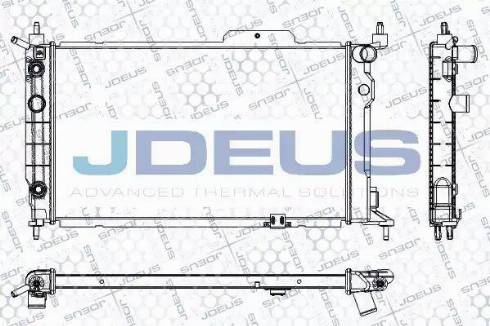 Jdeus RA0200641 - Radiatore, Raffreddamento motore autozon.pro