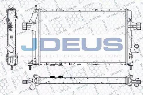 Jdeus RA0200800 - Radiatore, Raffreddamento motore autozon.pro