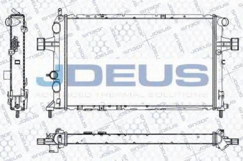 Jdeus RA0200789 - Radiatore, Raffreddamento motore autozon.pro