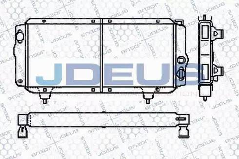 Jdeus RA0210000 - Radiatore, Raffreddamento motore autozon.pro