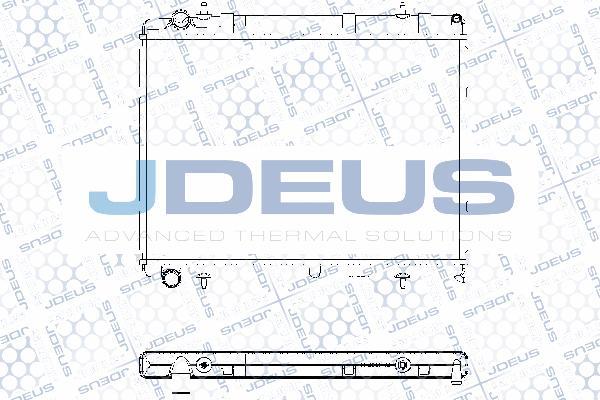 Jdeus RA0210390 - Radiatore, Raffreddamento motore autozon.pro