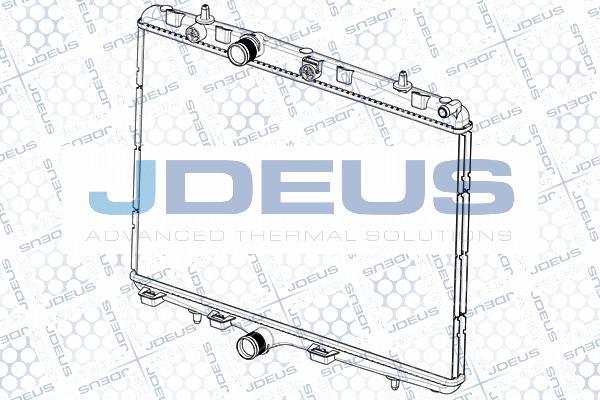 Jdeus RA0210350 - Radiatore, Raffreddamento motore autozon.pro