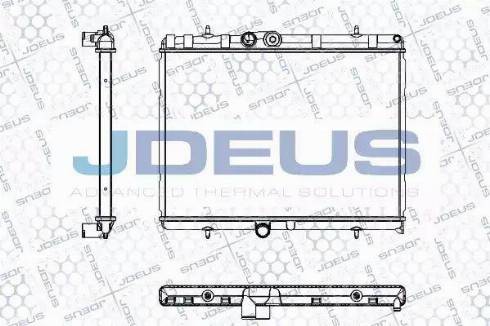 Jdeus RA0210380 - Radiatore, Raffreddamento motore autozon.pro