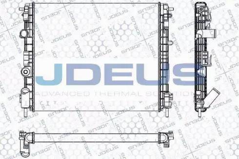 Jdeus RA0230650 - Radiatore, Raffreddamento motore autozon.pro