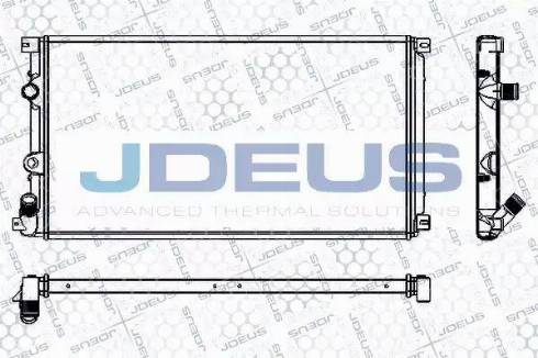 Jdeus RA0230730 - Radiatore, Raffreddamento motore autozon.pro