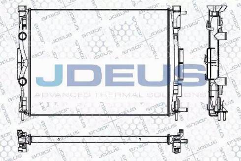 Jdeus RA0230720 - Radiatore, Raffreddamento motore autozon.pro