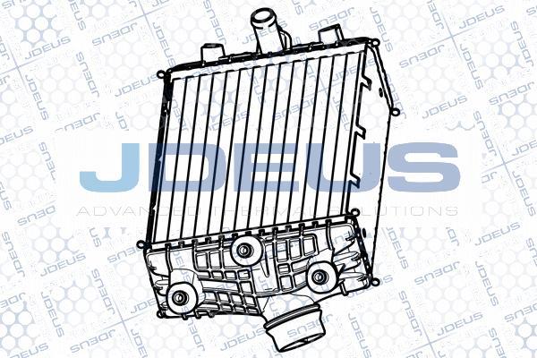 Jdeus RA8430091 - Intercooler autozon.pro