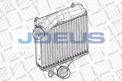 Jdeus RA8430040 - Intercooler autozon.pro