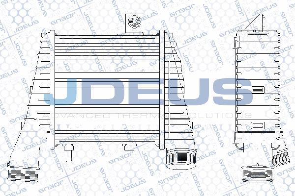 Jdeus RA8010491 - Intercooler autozon.pro