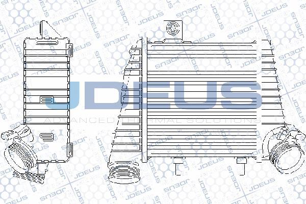 Jdeus RA8010492 - Intercooler autozon.pro