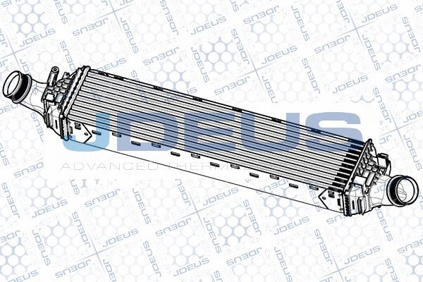 Jdeus RA8010540 - Intercooler autozon.pro