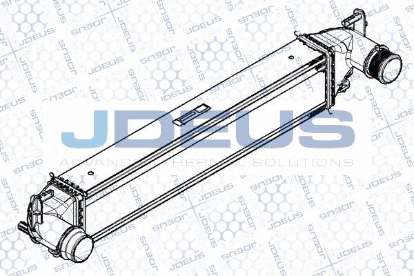 Jdeus RA8111410 - Intercooler autozon.pro