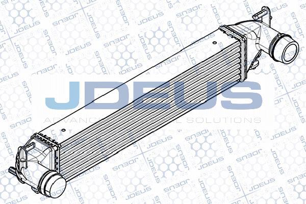 Jdeus RA8111420 - Intercooler autozon.pro