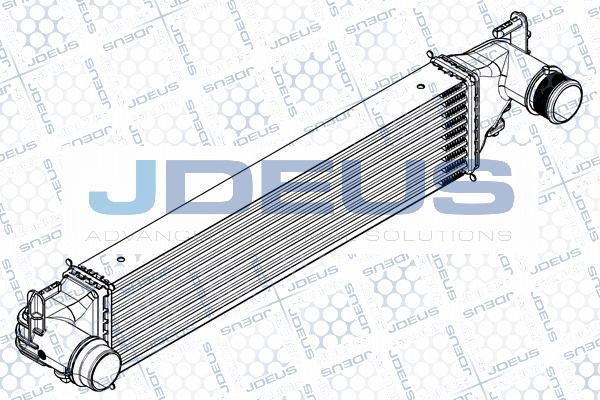 Jdeus RA8111540 - Intercooler autozon.pro