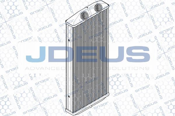 Jdeus RA2070070 - Scambiatore calore, Riscaldamento abitacolo autozon.pro