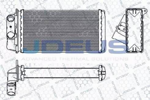 Jdeus RA2110890 - Scambiatore calore, Riscaldamento abitacolo autozon.pro