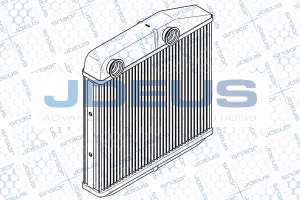 Jdeus RA2111151 - Scambiatore calore, Riscaldamento abitacolo autozon.pro