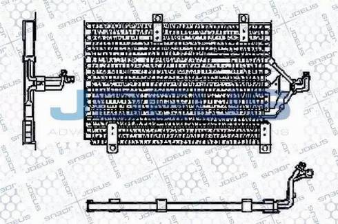 Jdeus RA7000030 - Condensatore, Climatizzatore autozon.pro