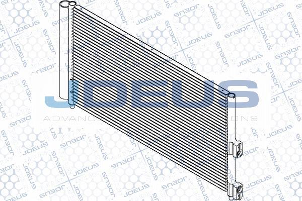 Jdeus RA7110990 - Condensatore, Climatizzatore autozon.pro